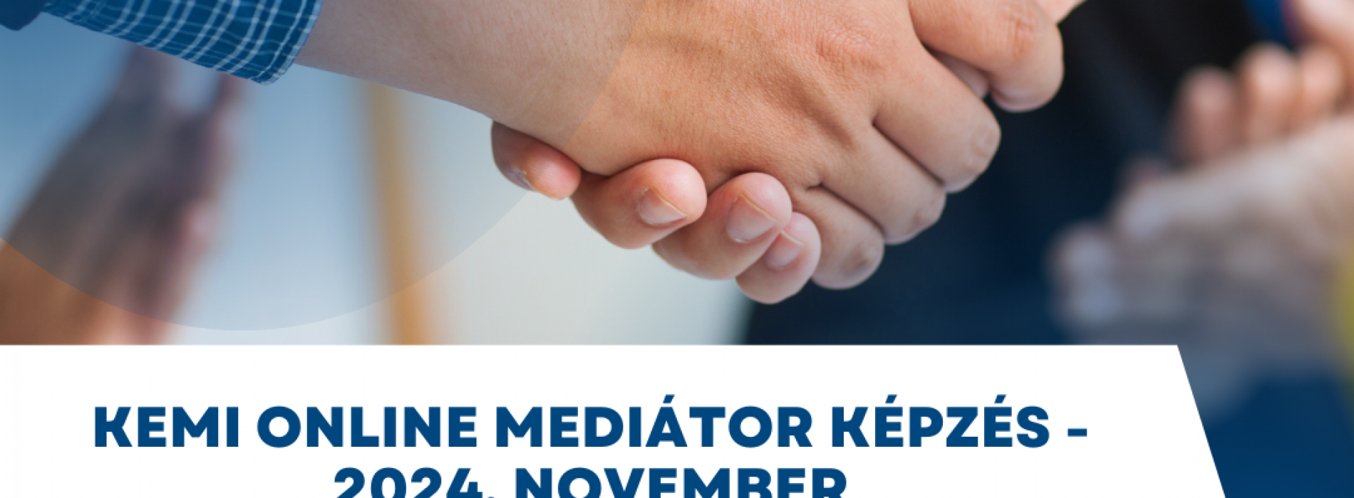 KEMI online mediátor képzés 2024. november-december